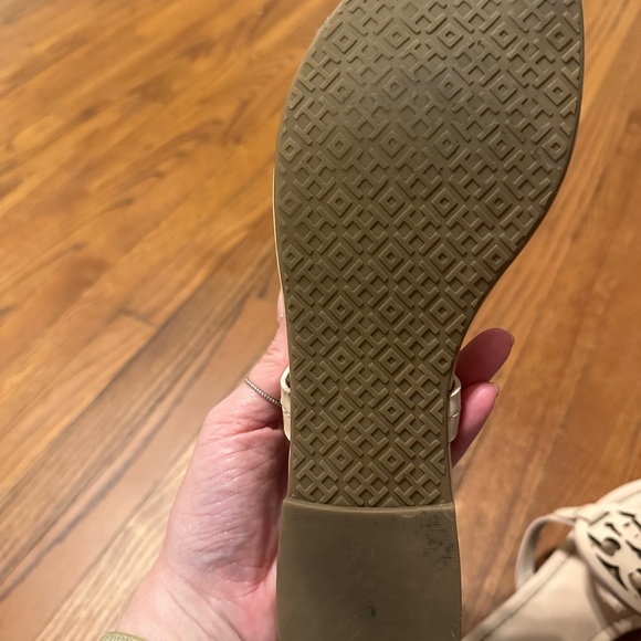 Tory Burch Miller Sea Shell Pink Sandals, size 9.5 - Picture 6 of 8